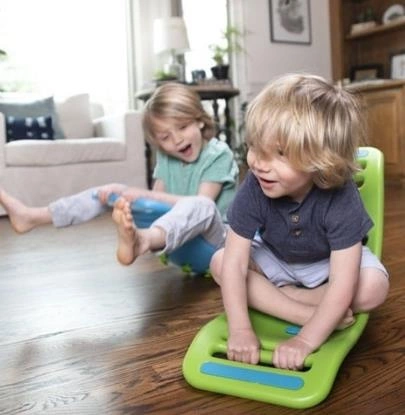 Fat Brain Toy Bujawka Teeter Popper Zielona