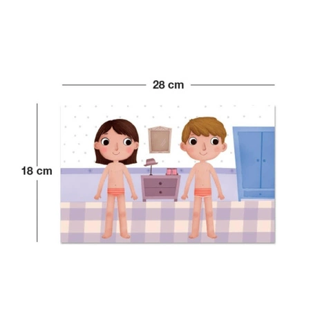 Magnetyczna układanka Apli Kids - Ubieranki