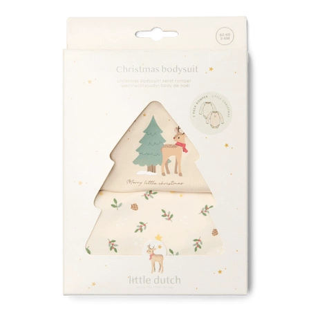 Little Dutch Body z długim rękawem - My first Christmas 62/68 CL04193322