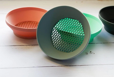 Silikonowe Sitko do piasku Scrunch - Ciemny Szary