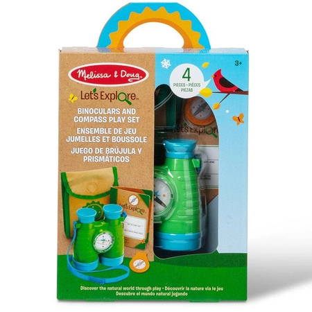 Lornetka kompas zestaw małego odkrywcy w plenerze Melissa and Doug 40818