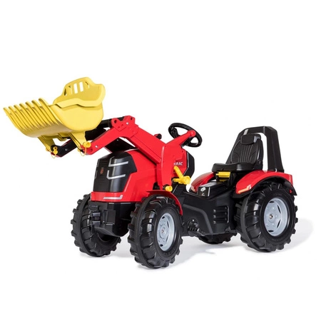 Traktor na Pedały Rolly Toys RollyX-Trac Premium z Łyżką Ciche Koła 3-10 Lat