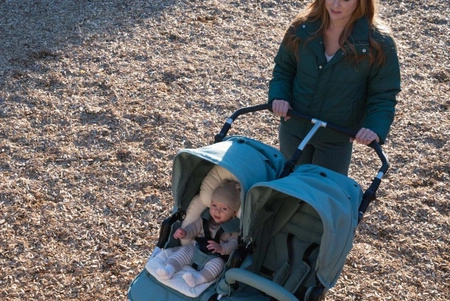 Bumbleride Wózek podwójny Indie Twin (2022) Matte Black