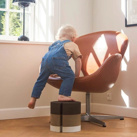 Zabawka do rozwoju motoryki Ryba bObles Sand grey