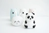 Panda Lampka Silikonowa Biała