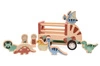Drewniana ciężarówka Dino