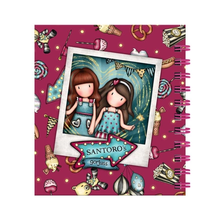 Notes Do Nauki Słówek - Gorjuss - Fairground - Fireworks