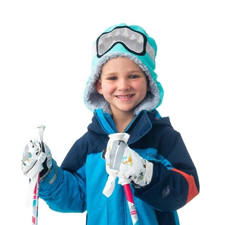 FlapJack Rękawiczki Dziecięce z Jednym Palcem Narciarze M