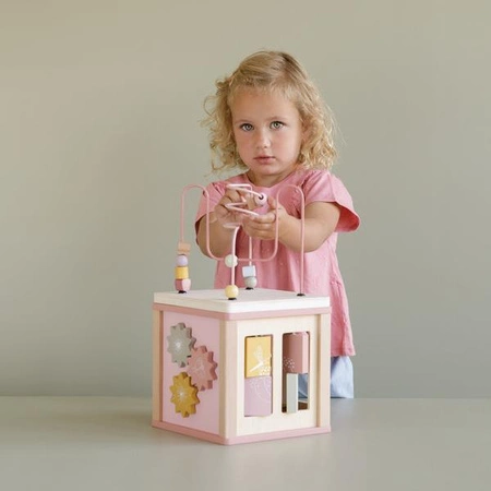 Little Dutch Kostka edukacyjna Wild Flowers FSC LD7114