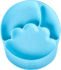 Nana's Manners BLUE Talerz silikonowy z przyssawką