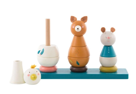 Drewn. składanka 3 zwierz.LE VOYAGE D'OLGA 714363