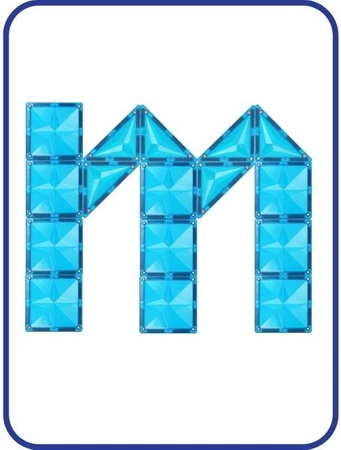 COBLO, magnetyczne klocki konstrukcyjne Pastel 100 + 10 brokat GRATIS EDYCJA LIMITOWANA