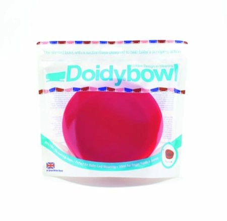 Miseczka-Talerzyk Doidy Bowl z przyssawką - czerwony