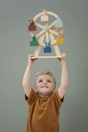 Drewniany diabelski młyn Trixie Baby