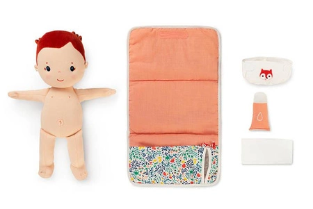 LILLIPUTIENS Przewijak z akcesoriami Kwiaty 2 lata+