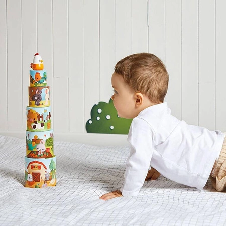 Piramida wieża Farma Kurka 6 elementów 12 m+, Janod