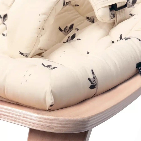 Charlie Crane Leżaczek Levo buk Goose Rose in April Fawn