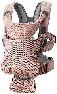 BABYBJORN MOVE 3D Mesh - nosidełko, Zgaszony Róż