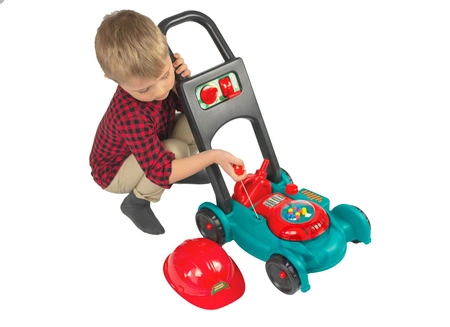 WOOPIE Kosiarka dla Dzieci Dźwięk + Zestaw Kask Kanister