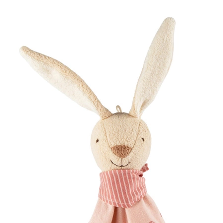 Pierwsza przytulanka komforter Króliczek kocyk maskotka dla dzieci sigikid