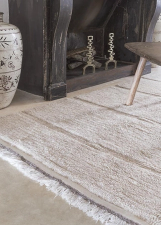 Dywan wełniany Steppe White 200x300 cm Lorena Canals