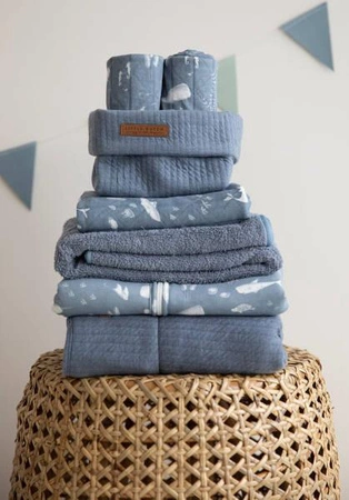 Little Dutch Śpiworek do spania z odpinanymi rękawkami 90 cm Ocean Blue TE11720640