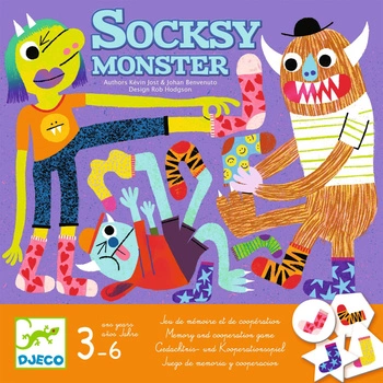 Gra planszowa SOCKSY MONSTER DJ08526