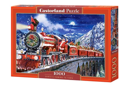 Puzzle 1000 Mikołaj przybywa do miasta BN C-104833