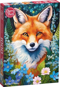 Puzzle 1000 CherryPazzi Red Fox in Flowers 31148