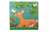 Scratch, Puzzle magnetyczne - książka podróżna W lesie 2 obrazki 40 elem.