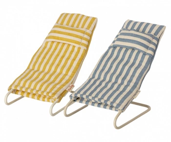 MAILEG Leżaki dla myszek. Beach chair set, Mouse