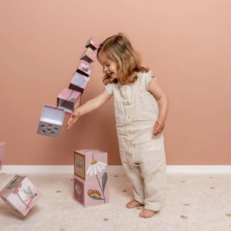 Little Dutch Kartonowa wieża Flowers & Butterflies LD4767