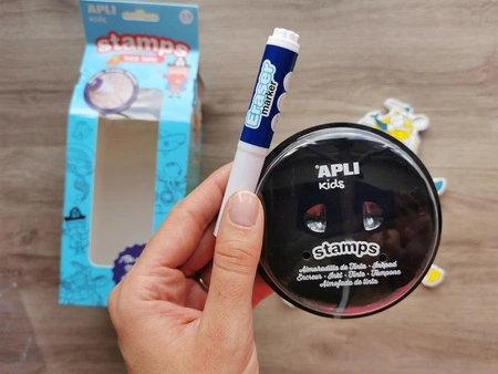 Stempelki z markerem Apli Kids - Ocean 3+