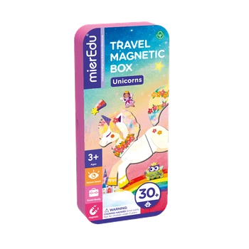 mierEdu Układanka magnetyczna - Jednorożce ME0885