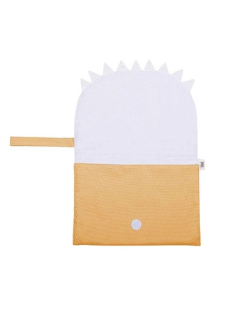 Baby Bites Przewijak podróżny Shark Mustard