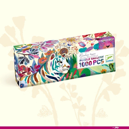 Puzzle tektur. RAINBOW TIGERS 1000 elem.DJ07647
