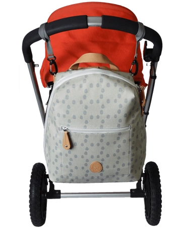 Plecak dla mamy Hartland ze skóry ekologicznej, PacaPod