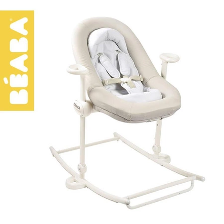 Beaba Leżaczek Bouncer Up&Down PLUS Sea Salt