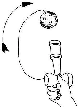 Gra drewniana Niebieska Kendama 63891-Goki, zabawki zręcznościowe