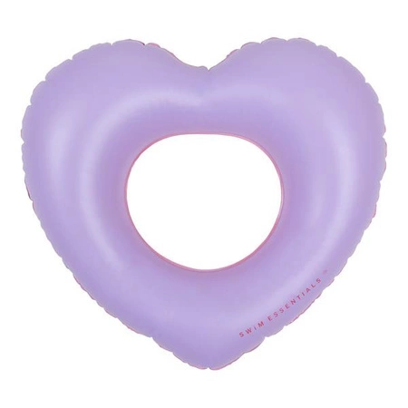 The Swim Essentials Koło do pływania 55 cm Heart Red-Purple 2023SE521