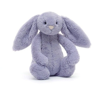 JellyCat - Króliczek Fioletowy 18 cm