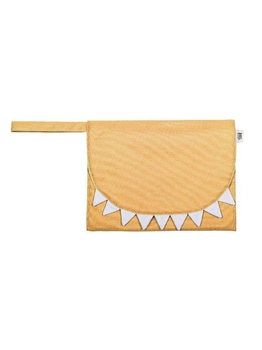 Baby Bites Przewijak podróżny Shark Mustard