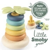 SMOBY Little Green Duża Piramidka z Krążków Bioplastik Palma 6el.