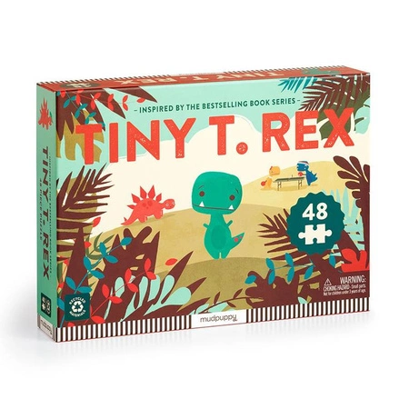 Mudpuppy Puzzle Tiny T.rex 48 elementów 3+