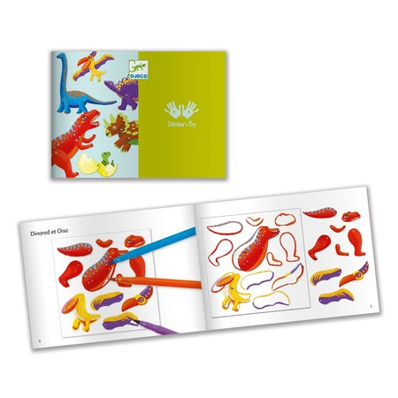 Zestaw ruchome postacie DINOZAURY DJ09680