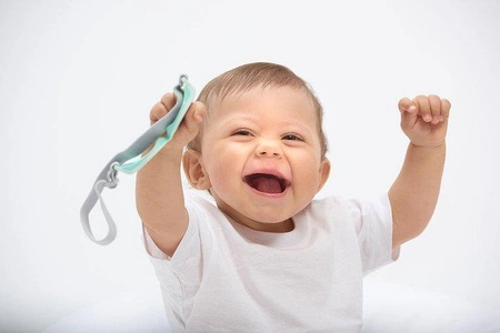 Beaba Okulary przeciwsłoneczne dla dzieci z elastyczną opaską 0-9 miesięcy Aqua