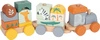 Drewniany pociąg nakładanka Safari 11698- Small Foot, pojazdy dla dzieci