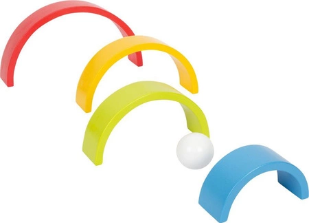 Tęcza - zabawka motoryczna, 6969-Small Foot, zabawki drewniane