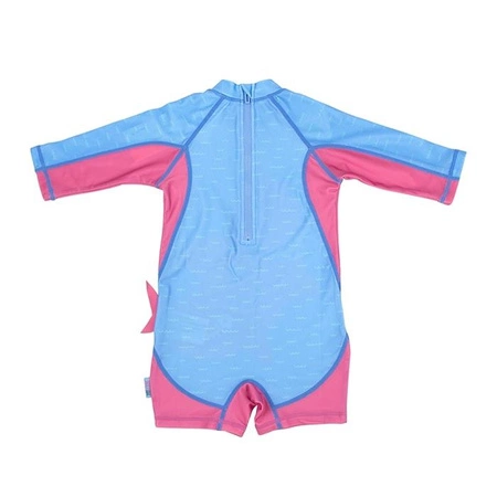 Zoocchini Kombinezon do Pływania Różowy Rekin 6-12 miesięcy