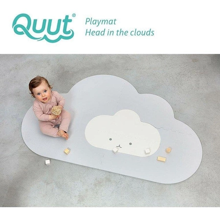 QUUT Mata do zabawy piankowa podłogowa Chmurka Playmat Pearl Grey
